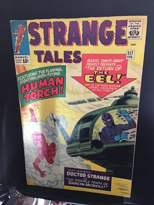 Strange Tales #117 (1964) High-grade Eel! Doctor Strange Ditko Oregon CERT VF