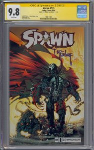 SPAWN #135 CGC 9.8 SS SIGNED TODD MCFARLANE 1001