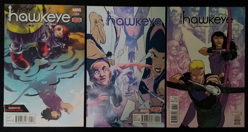 All-New Hawkeye #1 2 3 4 5 6 Kate Bishop Lemire Marvel 2015 NM