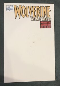 Wolverine: The Best There Is #1 Variant Edition - Blank Cover (2011)