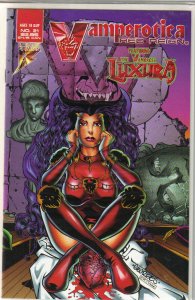 Vamperotica #21 - Kirk Lindo - sexy vampire girl - Very Fine/ Near Mint