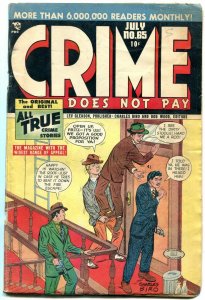 CRIME DOES NOT PAY #66-VIOLENCE-BIRO MACHINE GUN KELLY VG