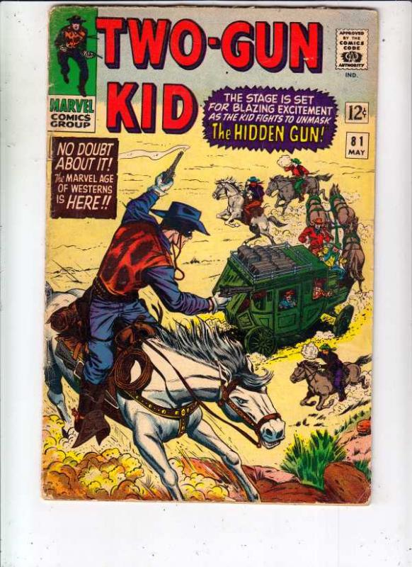 Two-Gun Kid #81 (May-66) VG+ Affordable-Grade Two-Gun Kid