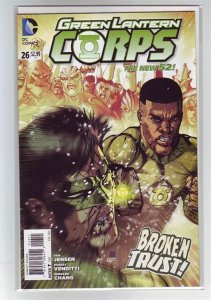 GREEN LANTERN CORPS (2011 DC) #26 CVR A BERNARD CHANG