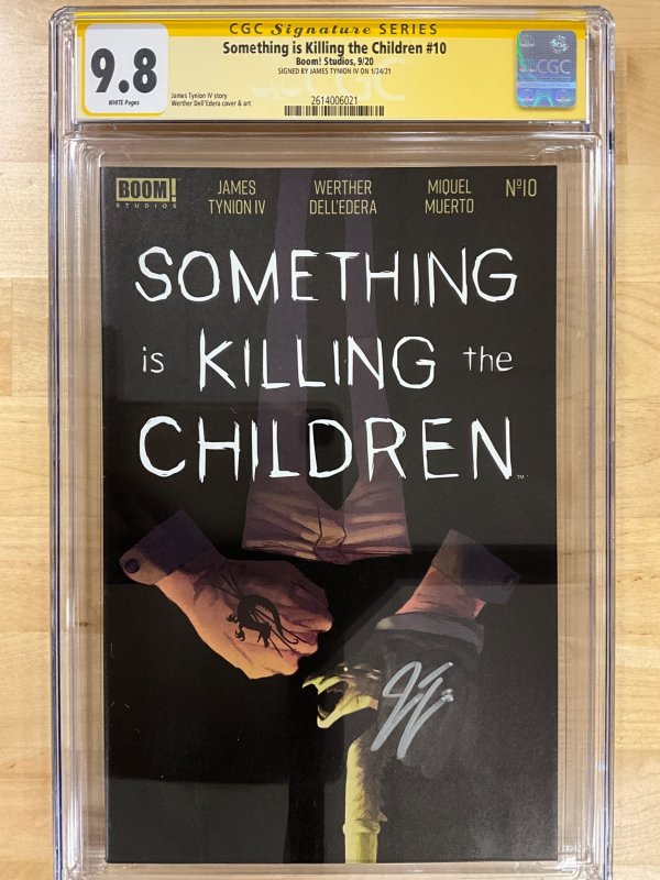 Something is Killing the Children #10 Cover A CGCSS 9.8 Signed by James Tynion