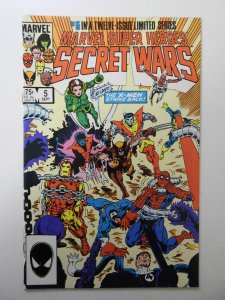 Marvel Super Heroes Secret Wars #5 (1984) VF+ Condition!
