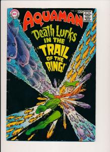 DC Comics AQUAMAN #41, 1968 Death Lurks in Trail of the Ring... (HX663) ~ VG/FN