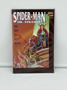 SPIDER-MAN / DR. STRANGE: THE WAY TO DUSTY DEATH GRAPHIC NOVE 1992