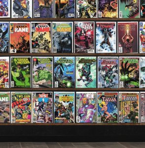 Huge Lot 150+ Comics with Alf, New X-Men, Squadron Supreme & More!