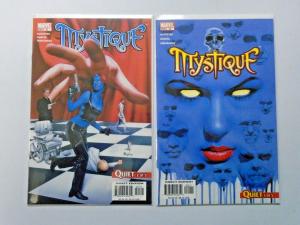 Mystique lot #5 to #22 - 18 different avg 8.0/VF (2003)