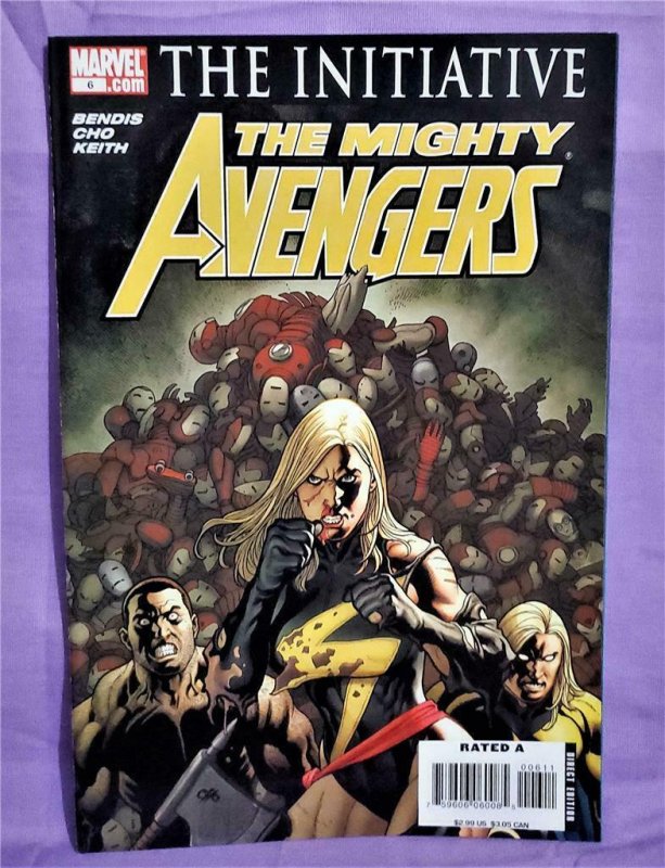 MIGHTY AVENGERS #1 - 6 Wasp Becomes Lady Ultron Frank Cho (Marvel 2007) 