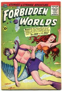 Forbidden Worlds #84 1959- Mermaid- Mechanical Man VG+