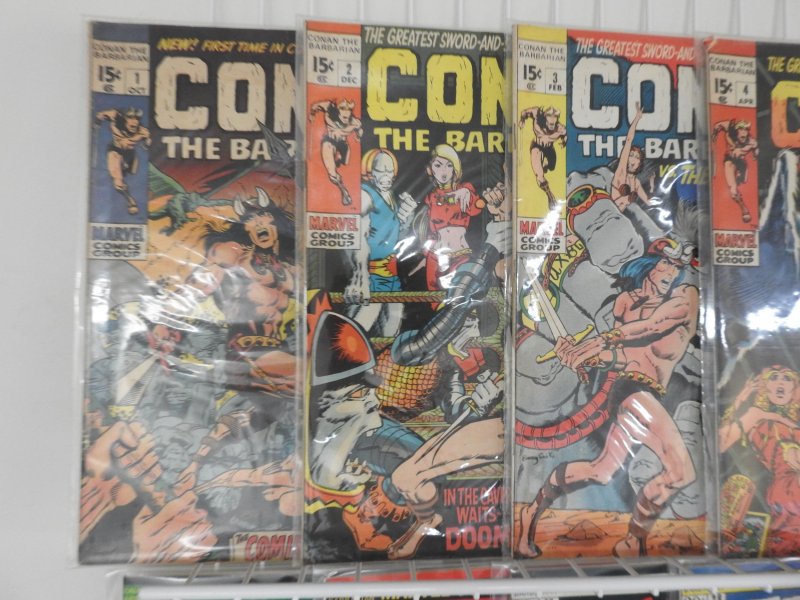 Conan the Barbarian Complete Set! #1-275 Complete, G.S #1-5, Ann #1-12! Avg VF-!