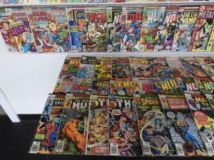 Huge Lot 180+ Silver/Bronze Comics W/ Spider-Man,  Conan, Daredevil Avg G/VG Con