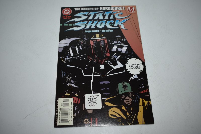 Static Shock: Rebirth of the Cool #3 (2001) NM 9.4