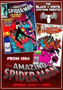 AMAZING SPIDER-MAN #252, 253 (May-Jun1984) 8.0 VF The BLACK SUIT comes to NYC!