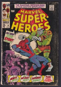 Marvel Super-heroes #14 2.0 GD Marvel Comic - Nov 1968