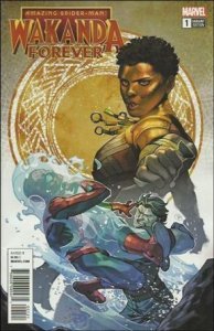Amazing Spider-Man: Wakanda Forever 1-B Yasmine Putri Connecting Cover VF/NM
