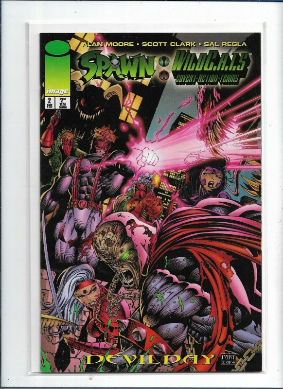 Spawn WildCATS 1,2,3,4 NM Investor Set Image Comics 1996 Alan Moore  nw111