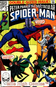 PETER PARKER (1976 Series)  (SPECTACULAR SPIDER-MAN) #75 Fine Comics Book