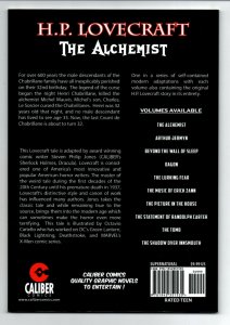 H.P. Lovecraft The Alchemist Graphic Novel - Caliber - 2021 - NM 