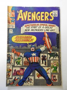 The Avengers #16 (1965) GD/VG Condition see desc