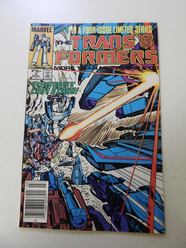 The Transformers #4 (1985) VF+ condition