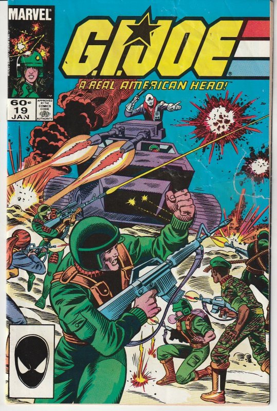 G.I. Joe A Real American Hero(Marvel) # 5,14,15,16,18,19