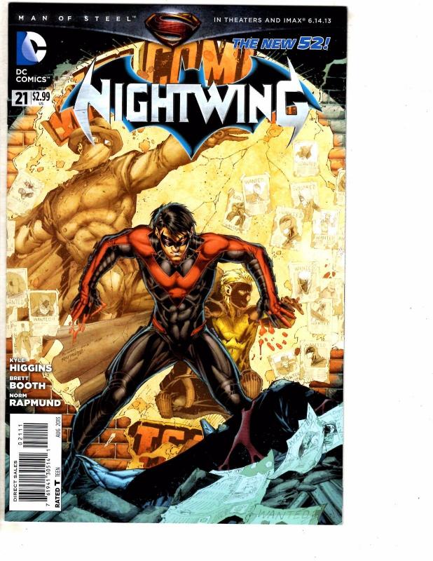 4 Nightwing DC New 52 Comic Books # 19 20 21 22 1st Print NM Range Batman LH3