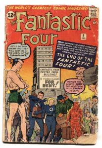 Fantastic Four #9--Sub-Mariner--Marvel--Silver-Age--comic book