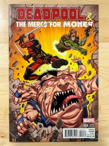 Deadpool & The Mercs For Money #4 Lim Cover (2016)