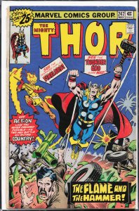 Thor #247 30-Cent Cover (1976) Thor