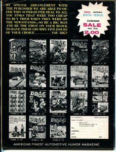 Drag Cartoons #33 1966-Tom Bell-Wonder Warthog-Gilbert Shelton-FN