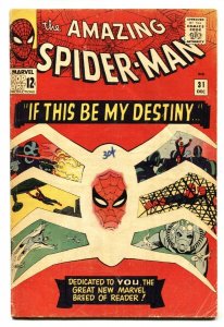 AMAZING SPIDER-MAN #31 1st Gwen Stacy SILVER-AGE VG