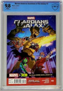 Guardians of the Galaxy #2 Marvel 2015 CBCS 9.8 Disney XD Animated TV Series