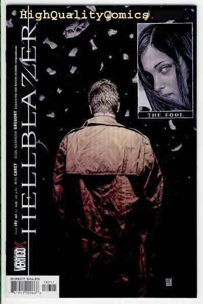 HELLBLAZER #187, NM+, Vertigo, John Constantine, Carey, more HB in store