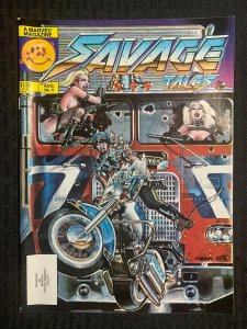 1986 SAVAGE TALES Magazine #6 FN+ 6.5 John Buscema / Sam Glanzman