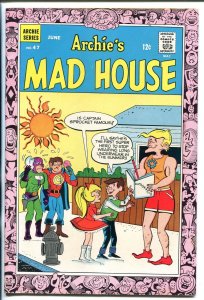 ARCHIE'S MAD HOUSE #47 1966-CAPTAIN SPROCKET-SCI-FI COMICS-RARE-vf+