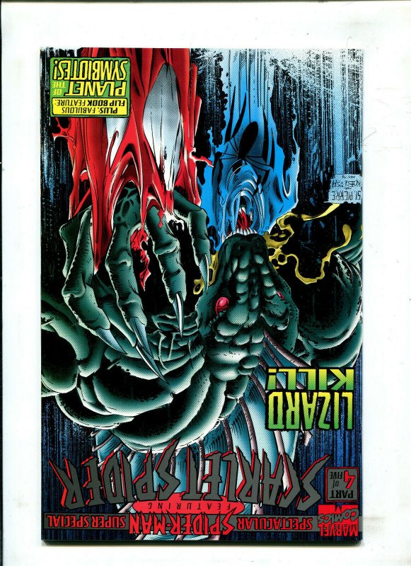 SPIDER-MAN #1 (9.2) PLANET OF THE SYMBIOTES PT 2! 1995!