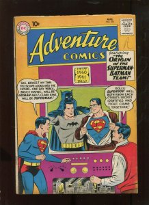ADVENTURE COMICS #275 (4.5) ORIGIN OF BATMAN SUPERMAN TEAM