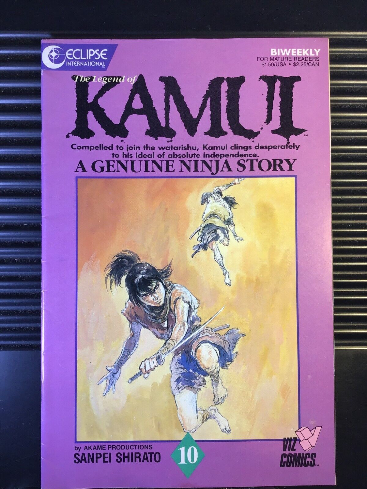 The Legend of Kamui 10 (1987) FN Eclipse International Comic Comic