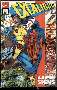 Excalibur #82 Newstand Cover (1994) Forge