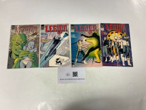 4 Legion 90 DC Comics Books #11 12 13 14 Grant 90 JW19
