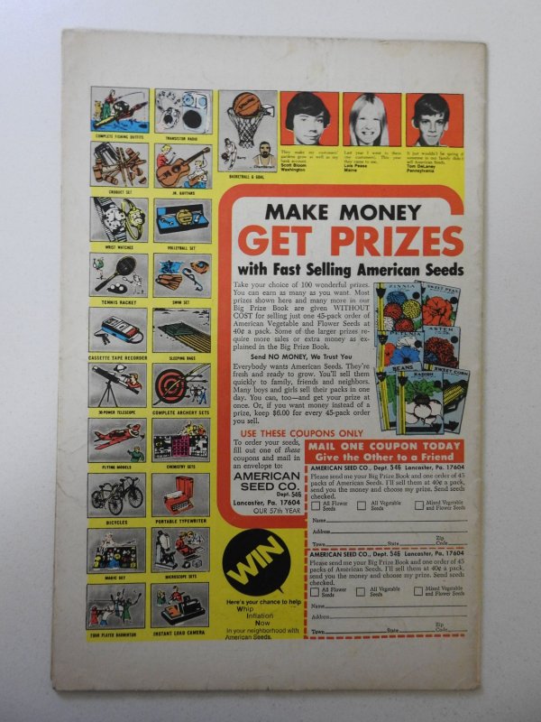 Iron Man #75 VG Condition moisture stain