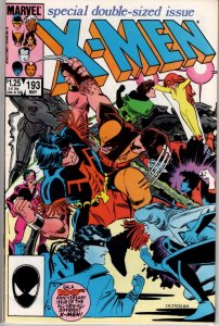 X MEN #193 VFN/NMNT $12.00