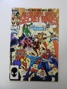 Marvel Super Heroes Secret Wars #5 (1984) VF- condition