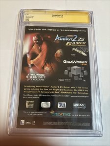 Emma Frost (2004) # 9 (CGC 9.8 SS) Signed Greg Horn * Marvel Comics • Census =1