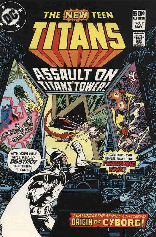 New Teen Titans, The (1st Series) #7 FN; DC | save on shipping - details inside