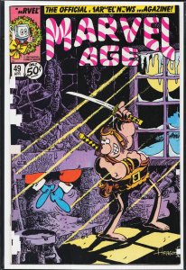 Marvel Age #49 (1987) Groo the Wanderer