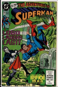 Adventures of Superman #464 (1990) Superman